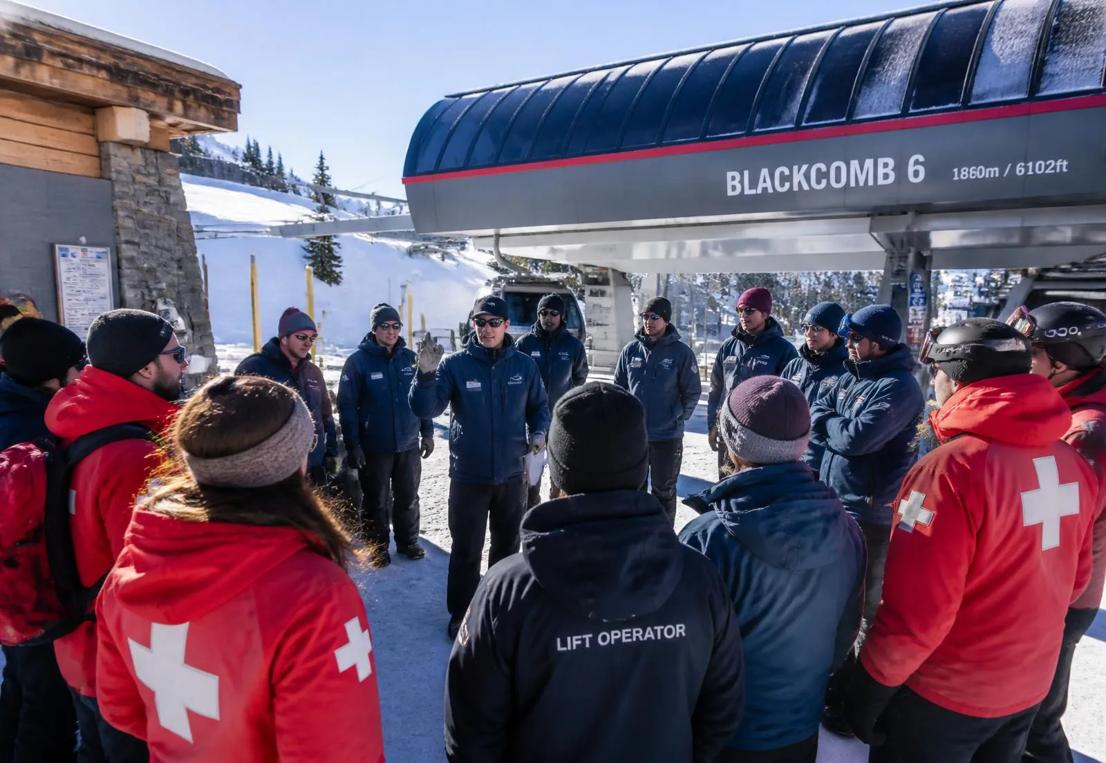 The Skitrust team on the ground